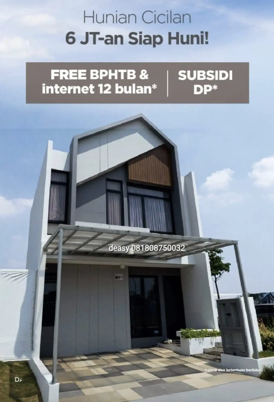 Show Unit Cluster Nismara - Kota Harapan Indah (1)